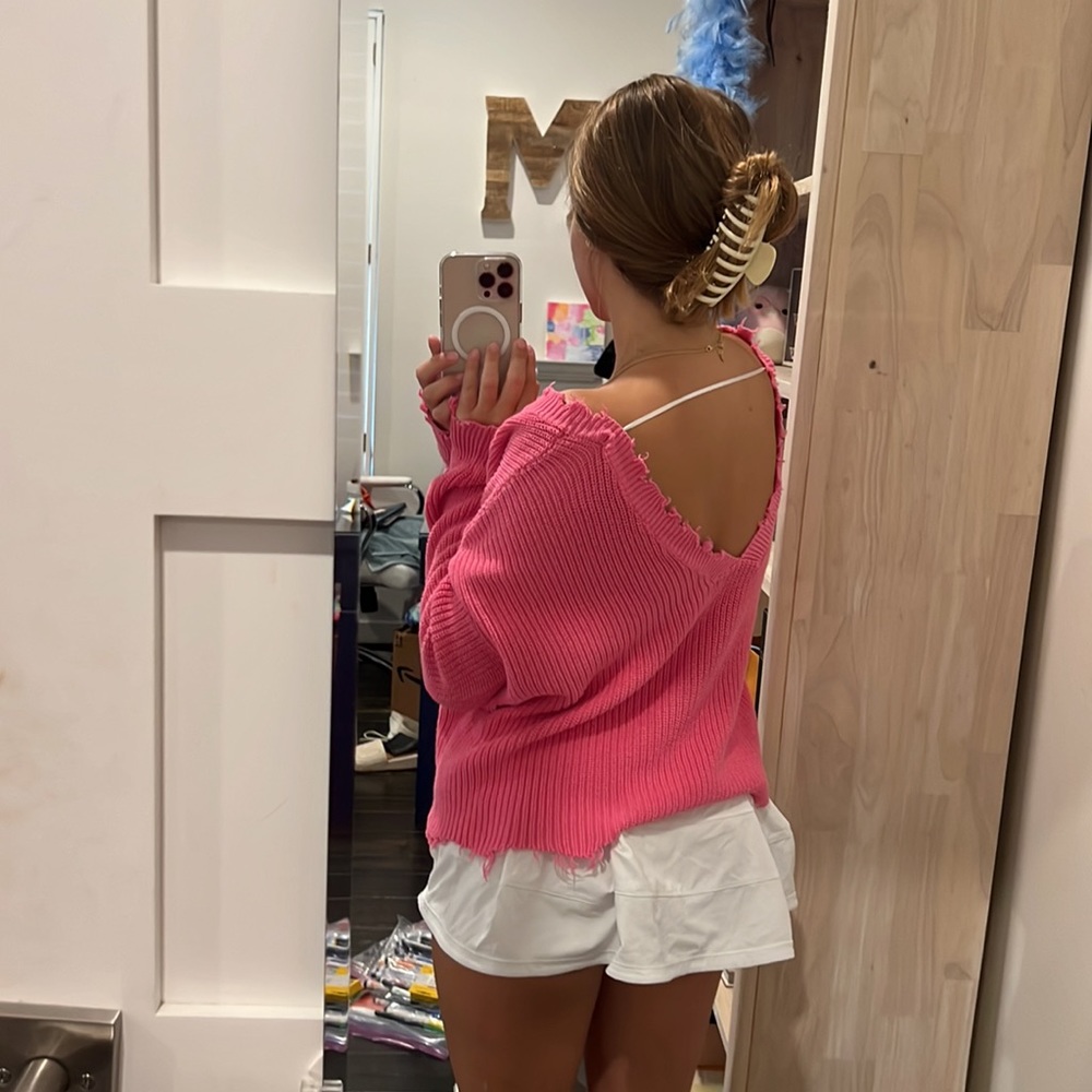 Pink Sweater - Picture 2 of 2